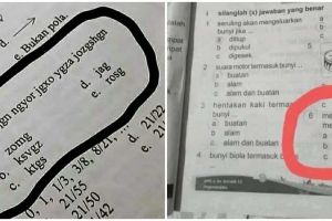 11 Jawaban kocak pilihan ganda ini bikin mikir dua kali, sampai bingung siapa yang salah