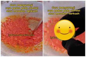 Bukan ditambah susu atau air, ini cara mengatasi masakan terlalu pedas pakai 1 bahan dapur