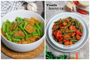 13 Resep tumis buncis tempe sederhana ala rumahan, nikmat, sehat, dan bikin nagih