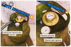 Bukan dililit benang jahit, ini trik hentikan gas elpiji bocor mendesis cuma modal 1 alat sederhana