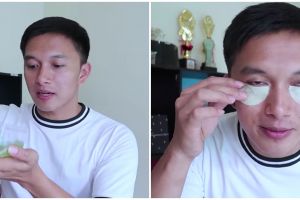 Tanpa eye cream, pria ini tunjukkan cara hilangkan mata panda pakai 1 jenis buah