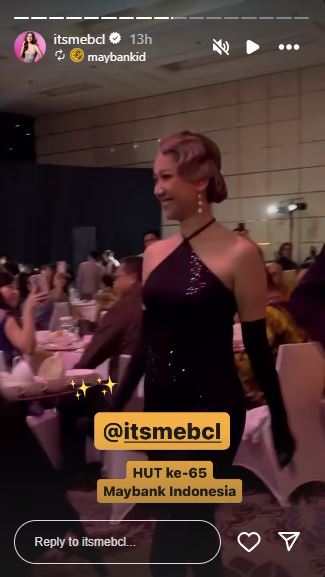9 Momen Bunga Citra Lestari manggung di acara kantor suami, busananya terbuka disebut salah kostum