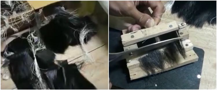 9 Proses pembuatan bulu mata palsu serba manual ini hasil akhirnya rapi bak pakai mesin