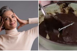 Nggak perlu bubuk henna, trik pudarkan tampilan uban agar kembali hitam ini cuma pakai 3 bahan dapur