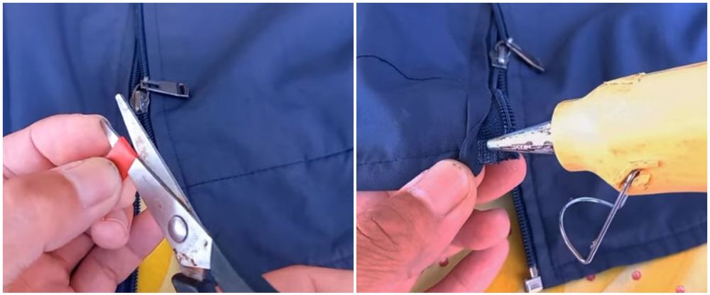 Tak perlu beli baru, begini trik perbaiki resleting jaket rusak andalkan 1 alat dapur