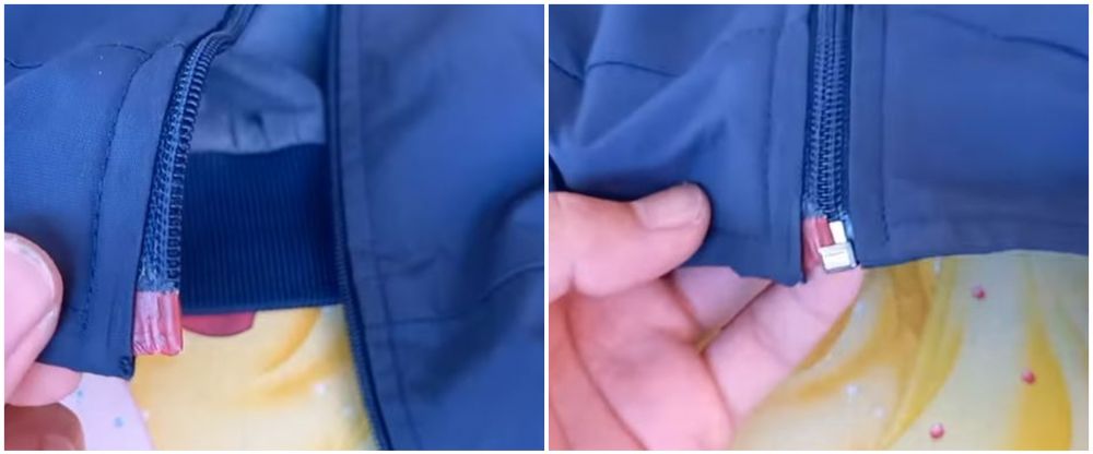 Tak perlu beli baru, begini trik perbaiki resleting jaket rusak andalkan 1 alat dapur