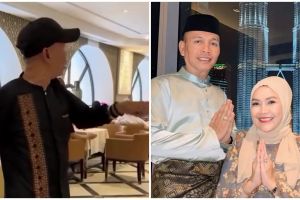 Tak terima Indonesia disebut negara miskin, Ayah Ayu Ting Ting labrak warga Malaysia saat haji
