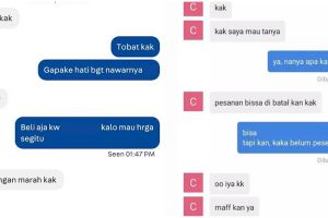 Begini jadinya kalau orang nyebelin menawar barang via online, 11 chat lucunya bikin emosi