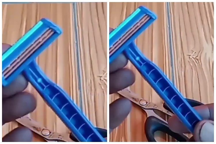 Instead of rubbing with toothpaste, this is how to sharpen a dull razor