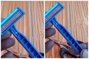 Bukan digosok pasta gigi, ini cara menajamkan pisau cukur tumpul cuma andalkan 2 bahan dapur