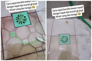 Tak perlu racikan bahan khusus, ini trik basmi kerak di lantai kamar mandi cukup tambah 1 bahan dapur