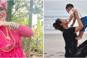 Indah Permatasari akhirnya umbar wajah sang anak, respons Nursyah sang ibunda di luar dugaan