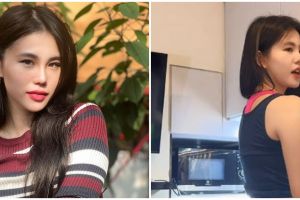 Mejanya cuma segaris, intip 9 potret dapur Zoe Levana menyatu dengan ruang televisi