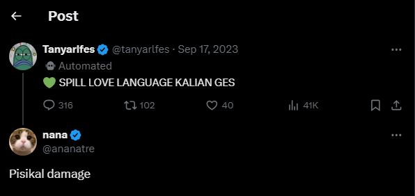 11 Jawaban kocak pas ditanya love language ini bikin nyengir, harus dikasih paham nih