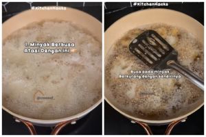 Bukan ditambah bawang, ini trik agar minyak goreng tak berbusa dan tetap jernih saat dipakai