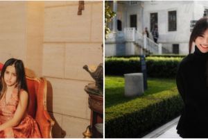 Ngaku ngefans, ini 7 momen Mikhayla anak Nia Ramadhani TikTokan bareng Fuji, parasnya bak seumuran