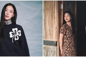 9 Potret Kim Go-eun jalani syuting iklan di Garut Jawa Barat, pesona cantiknya bak teteh Sunda