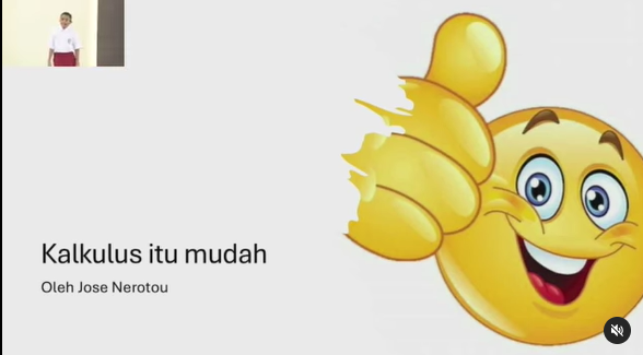 Viral bocah kelas 6 SD Papua mengajar kalkulus di depan mahasiswa, ternyata bukan anak sembarangan