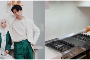 11 Potret dapur Dinda Hauw dan Rey Mbayang, ada mesin cuci piring otomatis yang canggih pol