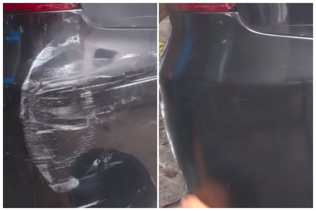 Without applying brake fluid, here's a trick for removing car scratches