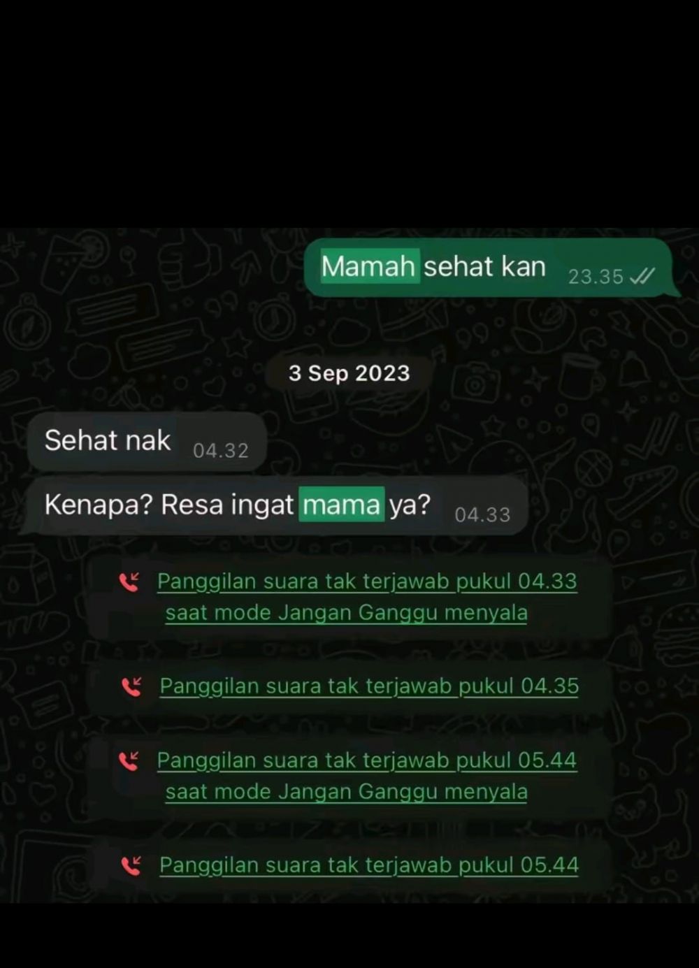 Aktifkan mode jangan ganggu di HP, kisah pria terlambat ketahui ibunya meninggal ini bikin haru