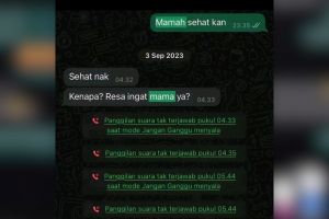 Aktifkan mode jangan ganggu di HP, kisah pria terlambat ketahui ibunya meninggal ini bikin haru