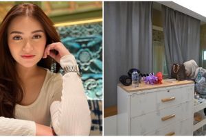 Cuman disekat pakai gorden, 9 potret kamar mandi Nathalie Holscher ini unik pol