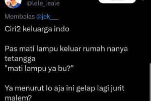 11 Jawaban kocak warga X saat ditanya ciri-ciri keluarga di Indonesia ini relate abis, bikin nyengir
