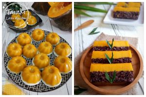 11 Resep camilan labu kuning kukus, praktis, lezat, sehat, dan mengenyangkan