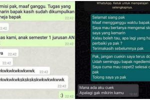 11 Jawaban kocak dosen ketika di chat mahasiswa ini pengen kesal tapi cuma bisa ngelus dada