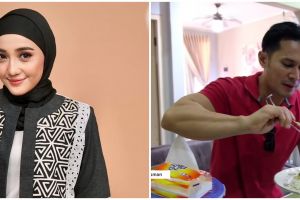 9 Potret dapur aktris Genta Buana Penty Nur Afiani nyempil di kolong tangga, perabotannya bikin sumpek