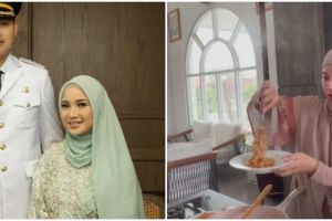 Jadi istri bupati Kendal tempati rumah dinas, 9 potret dapur Chacha Frederica ini pantry-nya full kayu