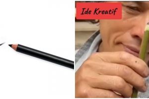 13 Potret pembuatan pensil alis jadul ini prosesnya bikin tak selera pakai, malah mirip produksi arang