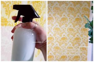 Tanpa pakai tiner, ini cara hilangkan lem bekas wallpaper dinding tanpa sisa andalkan 3 bahan dapur