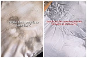 Tanpa perlu disikat, ini cara praktis hilangkan noda jamur di bantal cuma tambah 1 bahan dapur