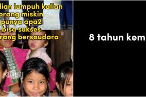 Ayah disepelekan karena lumpuh, kisah wanita sukses sekolahkan 6 adik jadi sarjana ini bikin haru