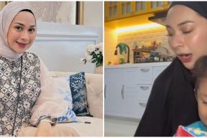 9 Potret dapur seleb TikTok Ira Nandha lemarinya kuning cerah, meski ngejreng tapi nggak norak