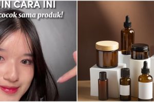 Jangan buru-buru dibuang, cewek ini manfaatkan 4 skincare tak cocok di wajah untuk cerahkan siku hitam