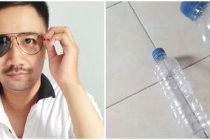 Disangka bakal berguna, lifehack nyeleneh pria perbaiki lensa kacamata yang copot ini ujungnya menipu
