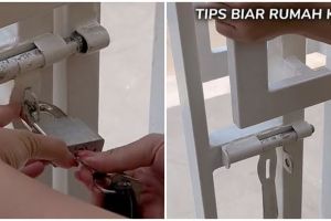 Lifehack nyeleneh agar rumah aman dari maling, seketika lupa bentuk kunci pagar yang benar