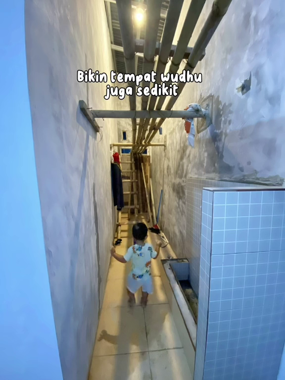 Cuma manfaatkan sisa tanah lebar 1 meter, 9 cara bangun laundry room minimalis buat rumah subsidi
