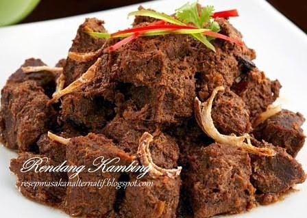 16 Resep rendang kambing ala rumahan, enak, empuk, dan menggugah selera