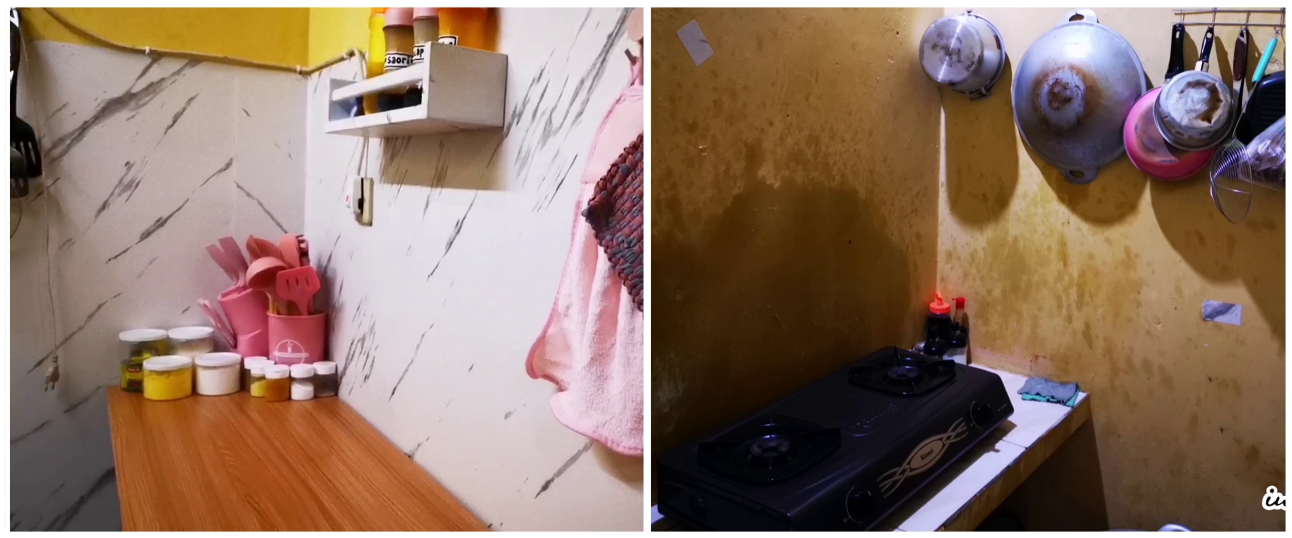 9 Cara makeover dapur buluk di kontrakan 3 petak biar makin fungsional, tetap mewah bak pakai marmer