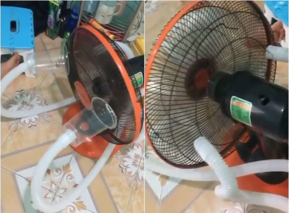 Bak alat dari masa depan, lifehack nyeleneh membuat kipas angin dingin ini desainnya terlalu effort