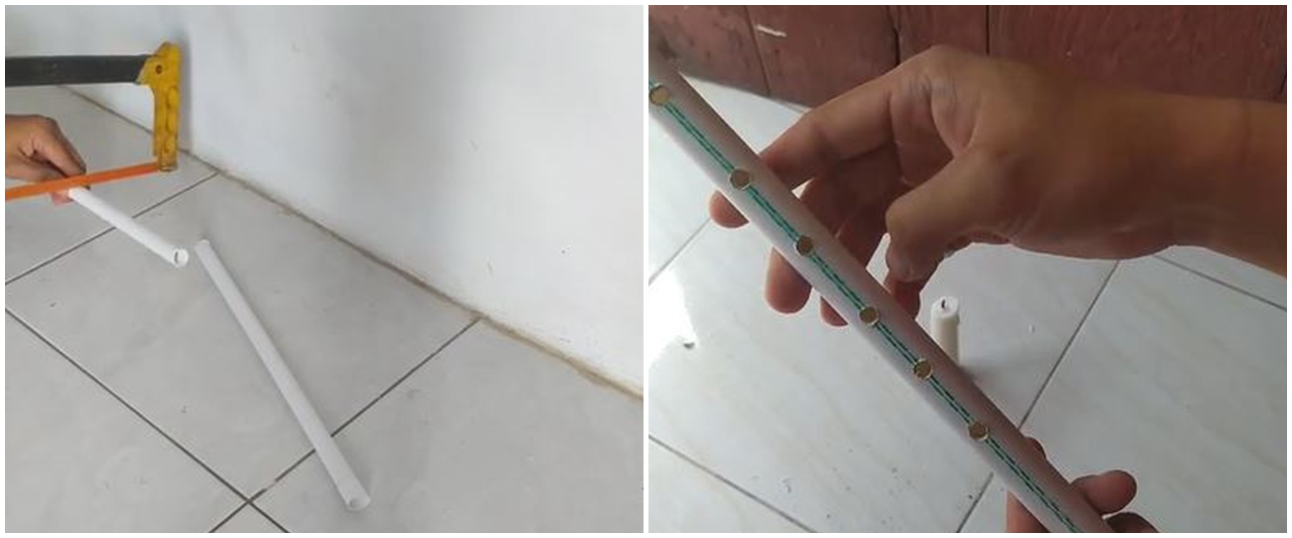 Lifehack nyeleneh pria bikin suling dari paralon ini kreatif tapi absurd, orang gabut harus coba