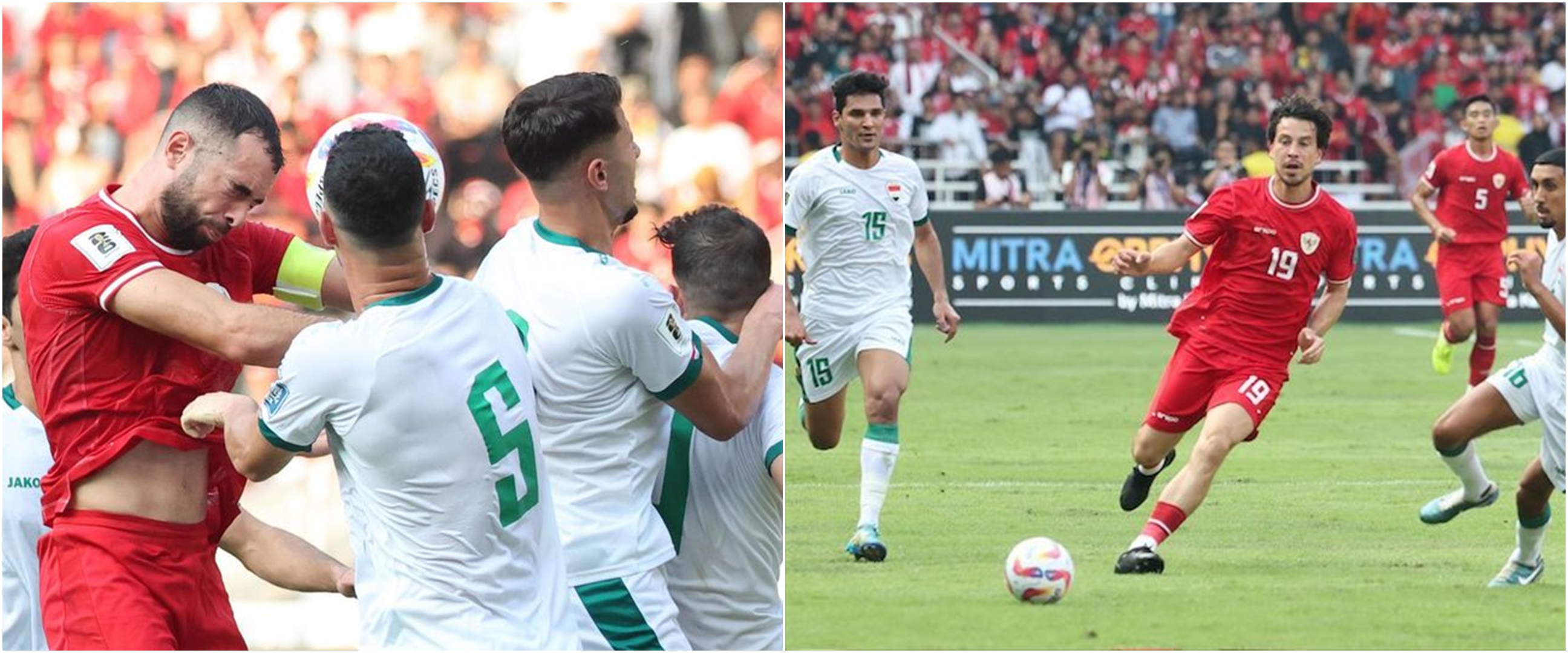 Kalah 2-0 melawan Irak, Indonesia masih punya asa lolos putaran ke-3 kualifikasi piala dunia 2026