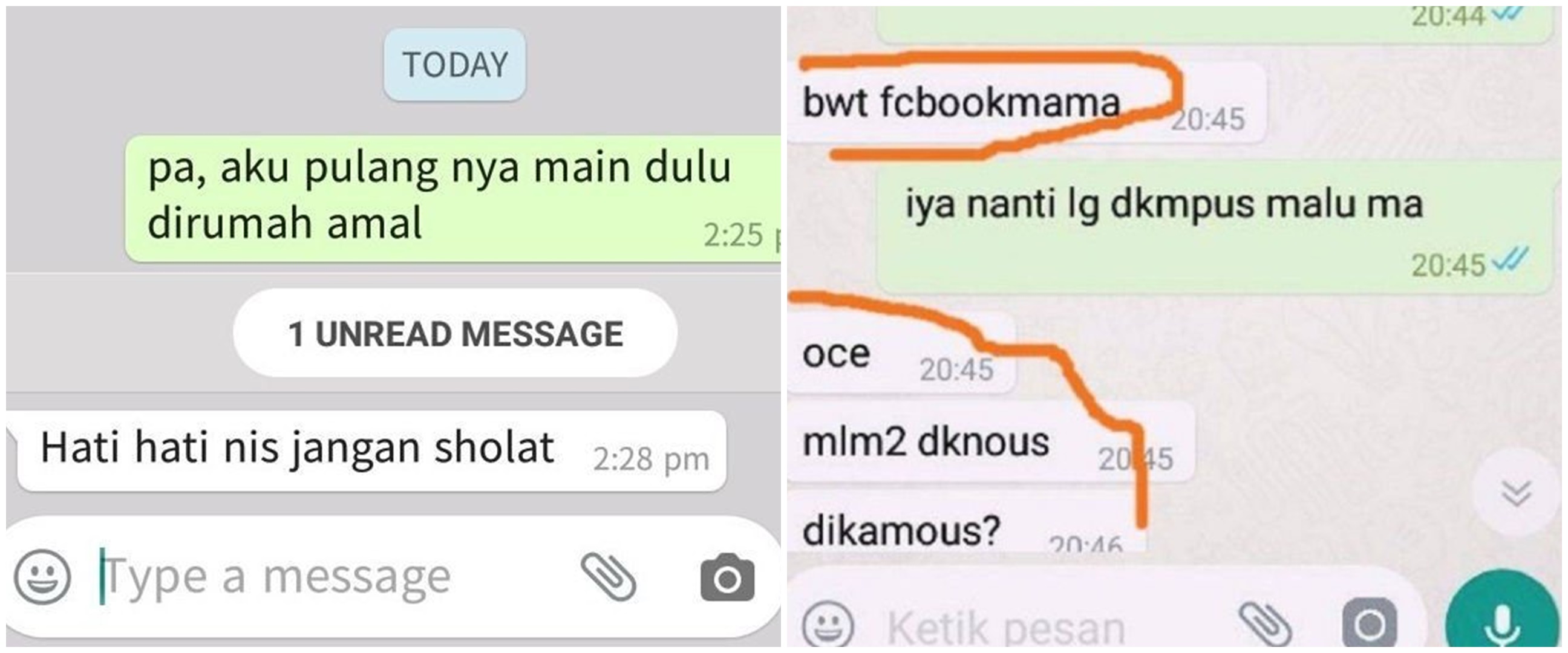 11 Jawaban kocak orang tua salah ketik ini bikin capek bacanya, beda dikit ngaruh