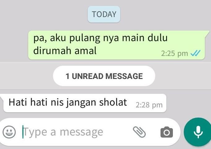 11 Jawaban kocak orang tua salah ketik ini bikin capek bacanya, beda dikit ngaruh
