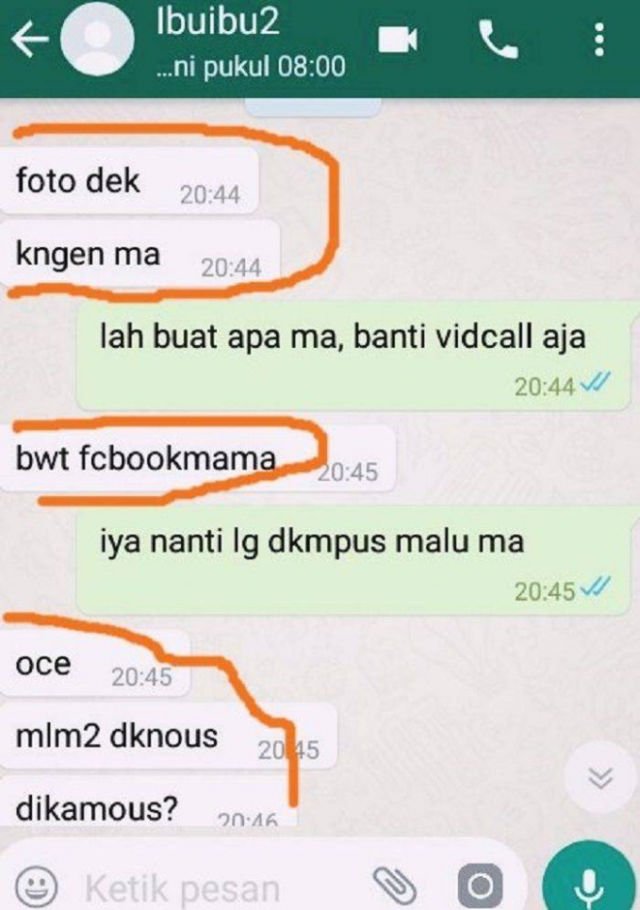 11 Jawaban kocak orang tua salah ketik ini bikin capek bacanya, beda dikit ngaruh