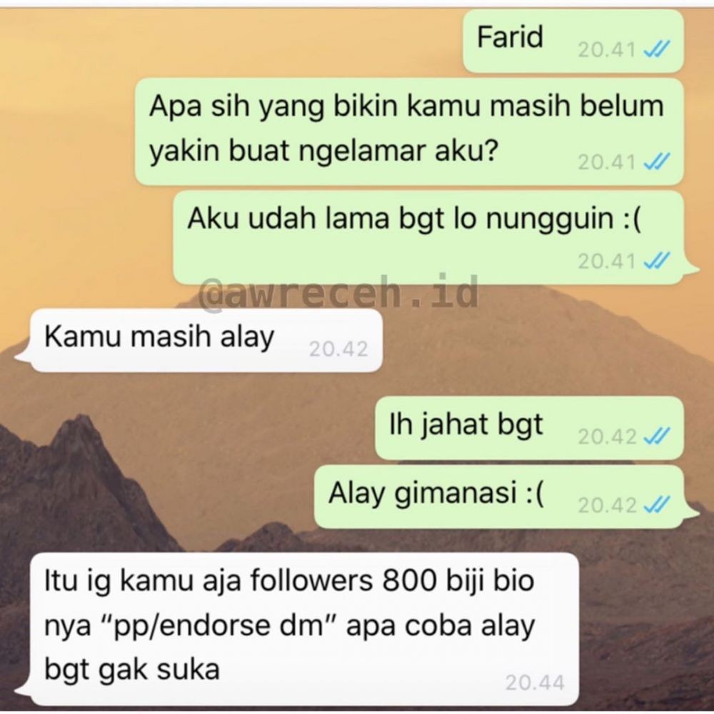 11 Jawaban kocak alasan orang minta putus ini nggak masuk akal tapi bikin nyesek